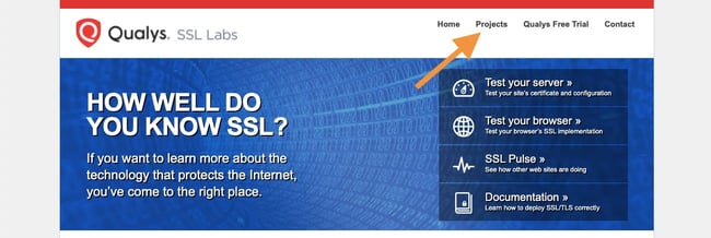 how to fix SSL handshake failed: Visit SSL Labs