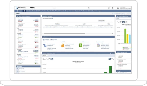 Oracle NetSuite financial software