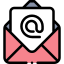 web accessible email icon example
