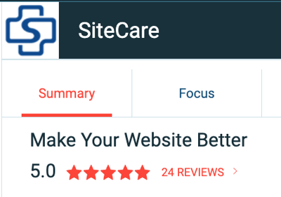 best wordpress maintenance services: sitecare reviews