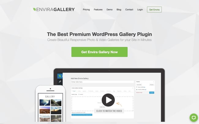 WordPress Web Design Software: Envira