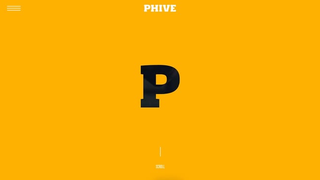 fitness website example: Phive