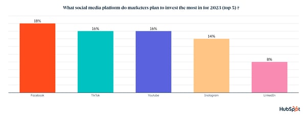 How much to spend on marketing, which platforms are planning to invest the most next year