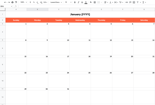 How to (Easily) Make Perfect Content Calendars in Google Sheets Blog