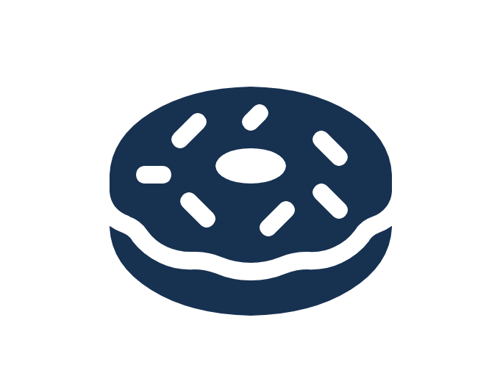 a doughnut icon from fontawesome