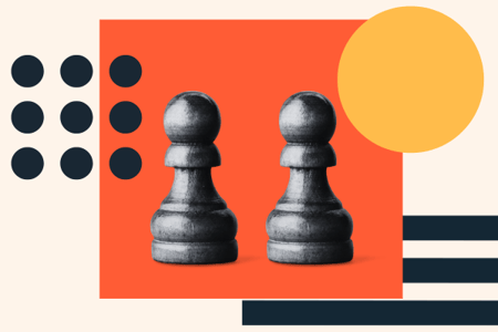two pawn chess pieces together like pairs in java