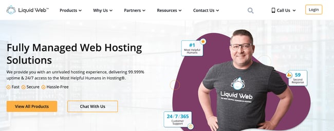 linux web hosting: Liquid web