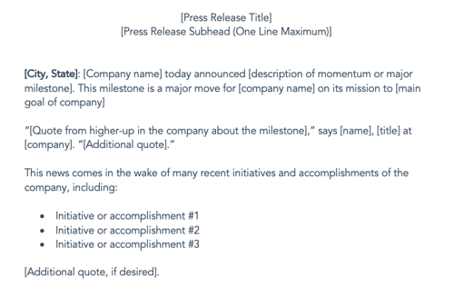 press release templates momentum.png?width=500&height=317&name=press release templates momentum - How to Write a Press Release [Free Press Release Template + Examples]