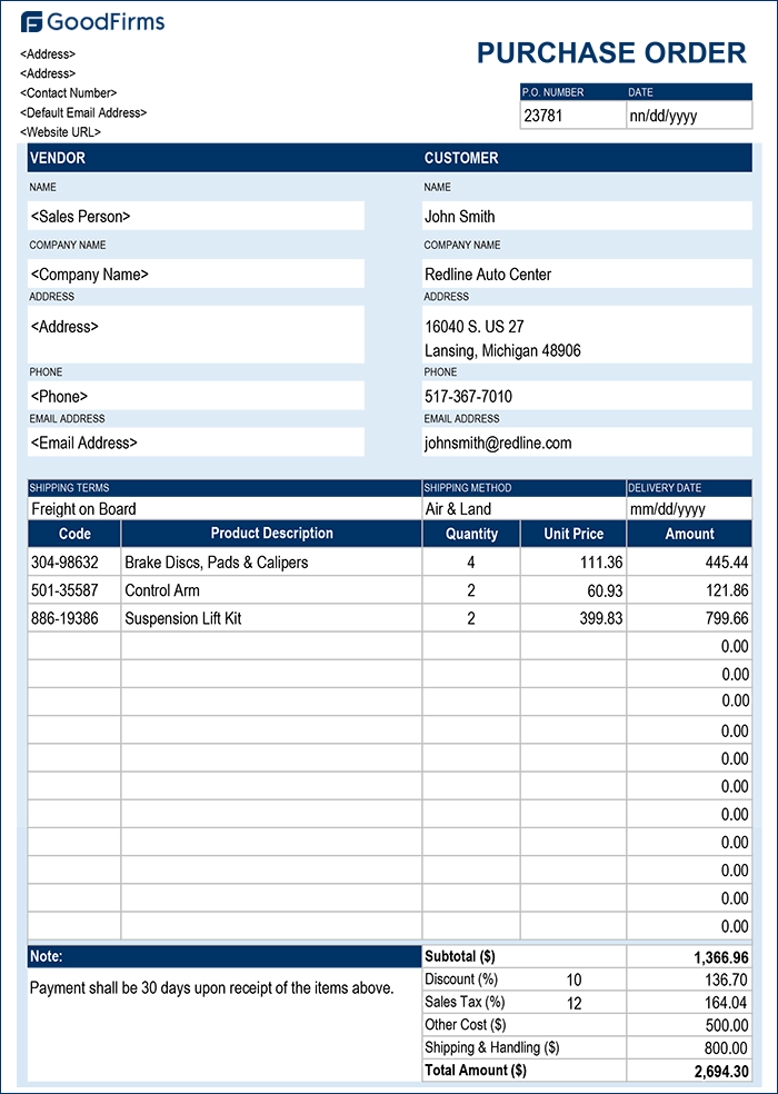 Purchase Order: What It Is & How to Create One [+ Template]