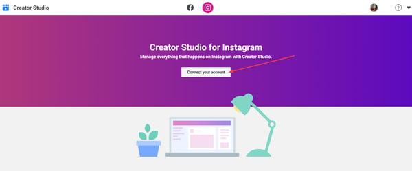 How to link Instagram to Creator Studio