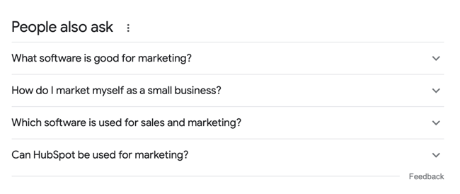 seo strategy: people also ask box