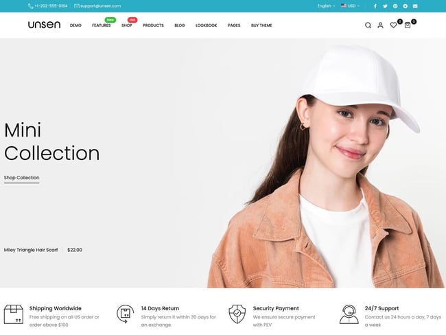 Shopify website themes