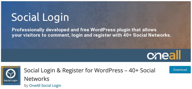 the wordpress social login plugin social login