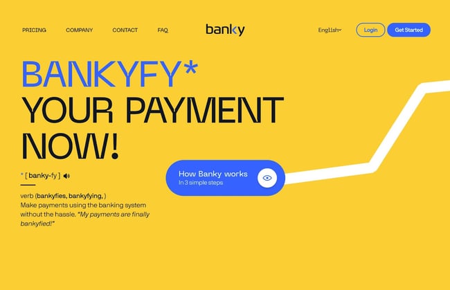 website color themes, banky