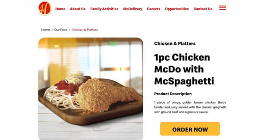 McDonald’s McSpaghetti