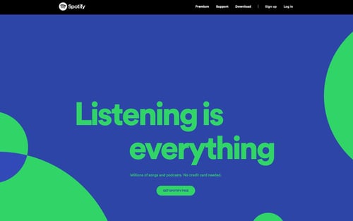 global marketing example spotify