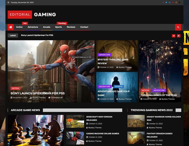 How to Use WordPress to Create a Gaming Website