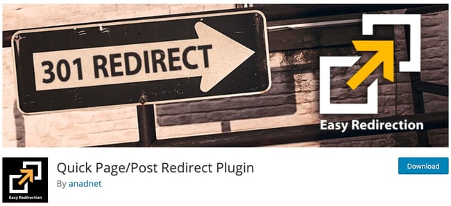 download page for the wordpress traffic plugin quick page post redirect