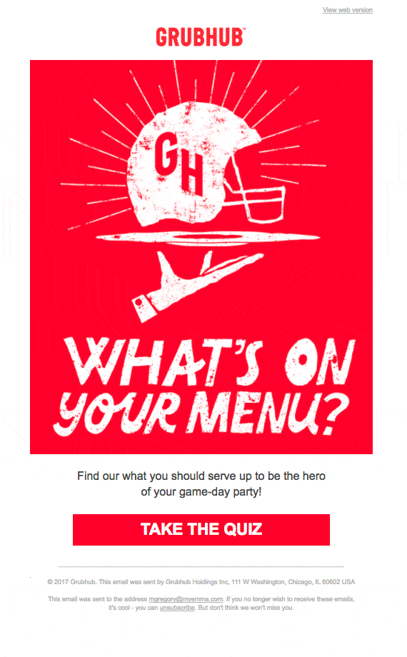 GrubHub Email Inspiration.gif?width=570&name=GrubHub Email Inspiration - 14 of the Best Examples of Beautiful Email Design