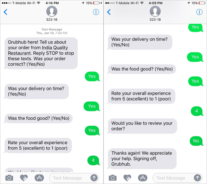 example of customer service text
