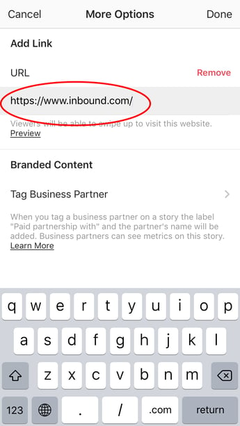 How to Add Link to Instagram Story