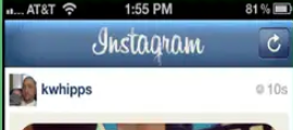 Logotipo de Instagram en 2010 