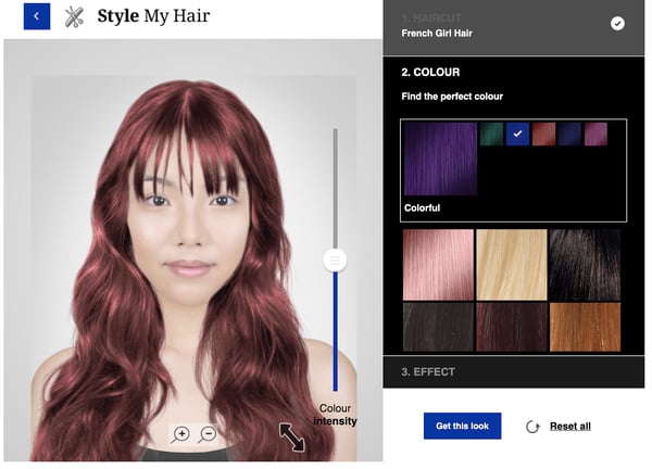 loreal hair preview service online