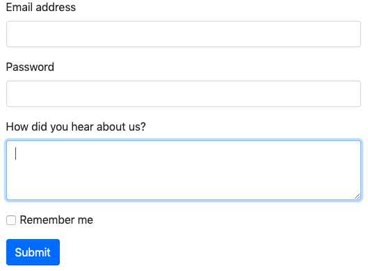 How to Create Web Forms in Bootstrap CSS [Examples]