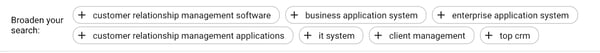 Google ads keyword planner gives keyword suggestions.