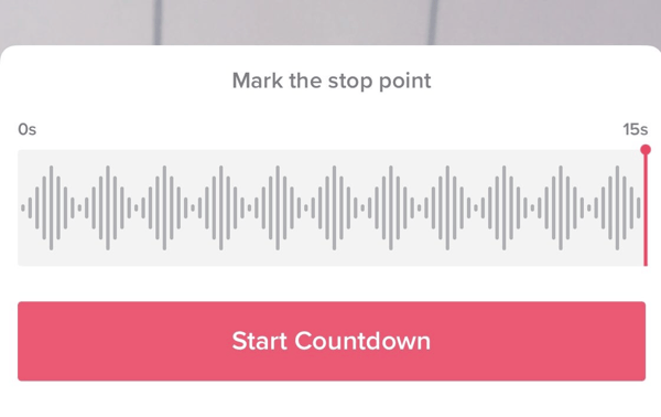 Setting a video recording timer on TikTok