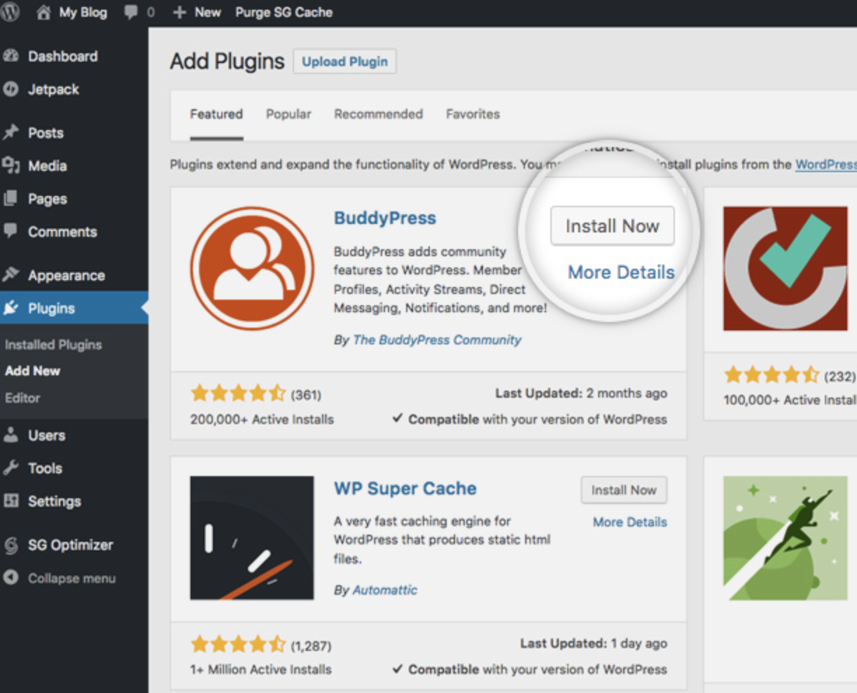 Allow plugins. WORDPRESS Plugins. Add New plugin.