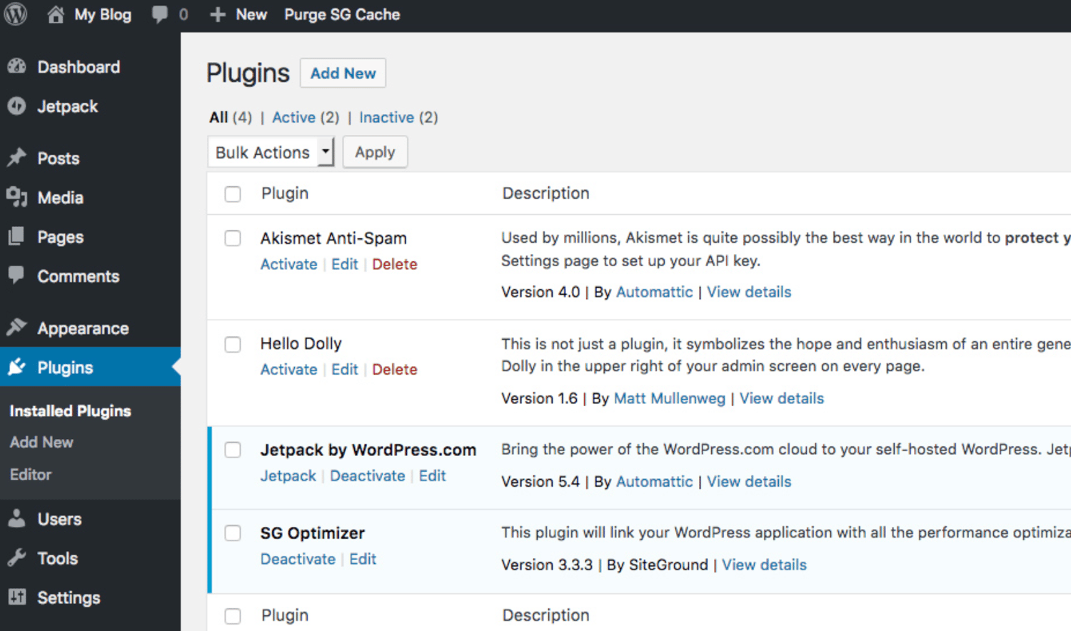 plugins for WordPress website