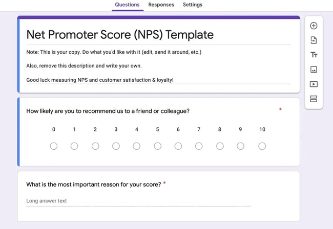 Voice of the customer template: HubSpot 