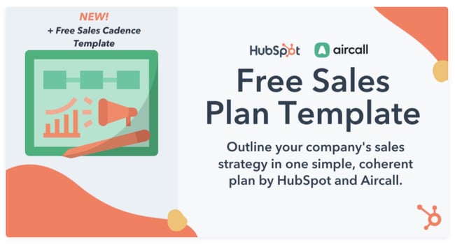 HubSpot Sales Plan Template 
