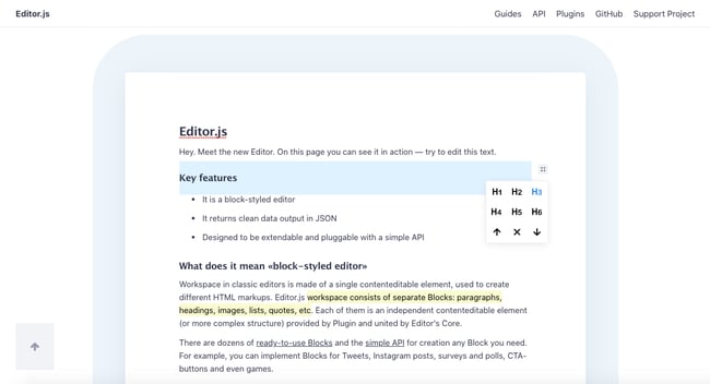 WYSIWYG HTML Editor with Collaborative Rich Text Editing