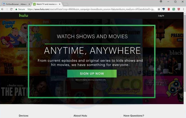 benefit segmentation example Hulu