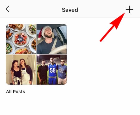 someone's instagram settings to find saved posts