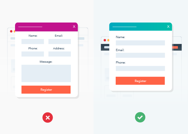 ui design tips: align text to the left