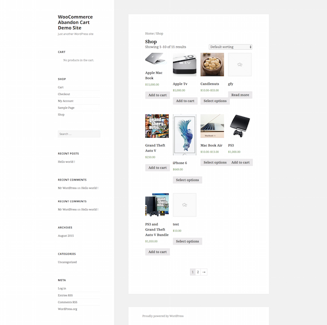 Abandon Cart Pro for Ecommerce Plugin