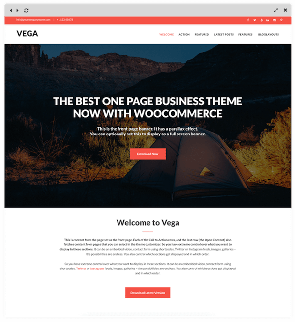 Vega-free-business-theme