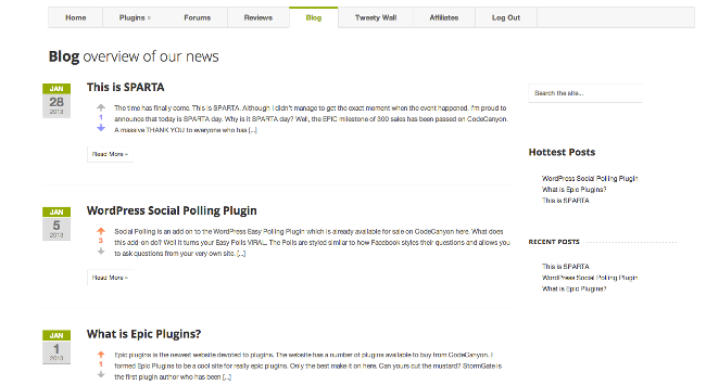 WordPress Voting Plugin