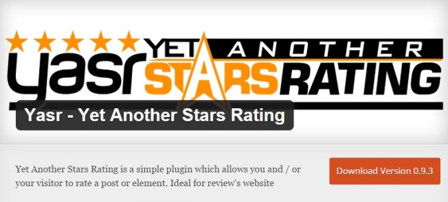 Yasr - Yet Another Stars Rating