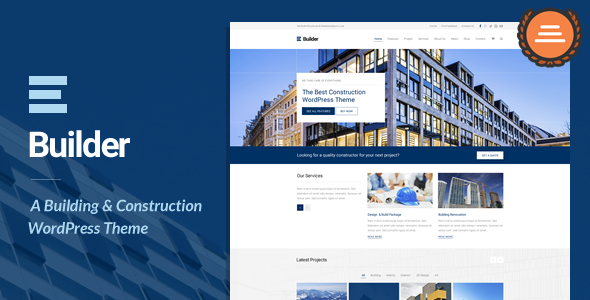 Industrial Builder WordPress Theme