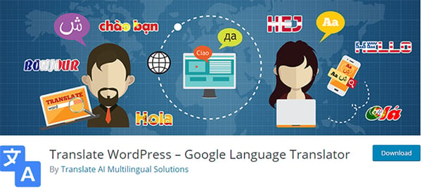 google language translator plugin for wordpress