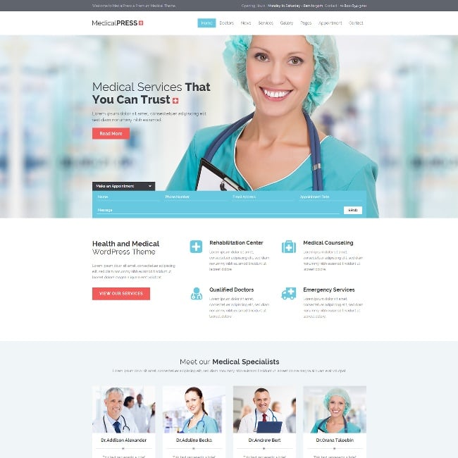 28 Best Medical & Health WordPress Themes for 2023