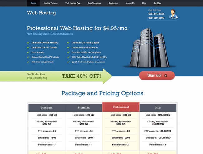 14 Best Web Hosting Wordpress Themes For 2020 Images, Photos, Reviews