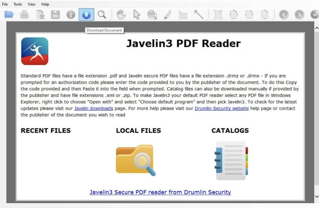 Los mejores lectores de pdf gratuitos: lector de pdf Javelin