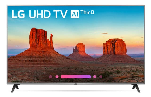 تلویزیون هوشمند LG UHD با AIThinQ