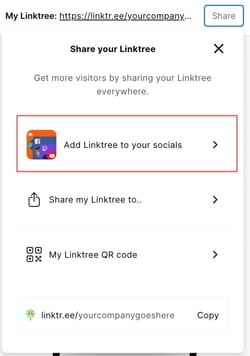 How to make a linktree in 4 easy steps