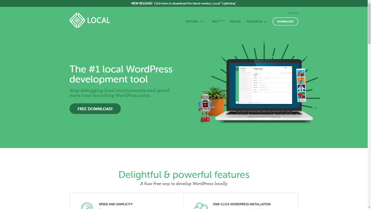 Video local. Maintenance WORDPRESS.